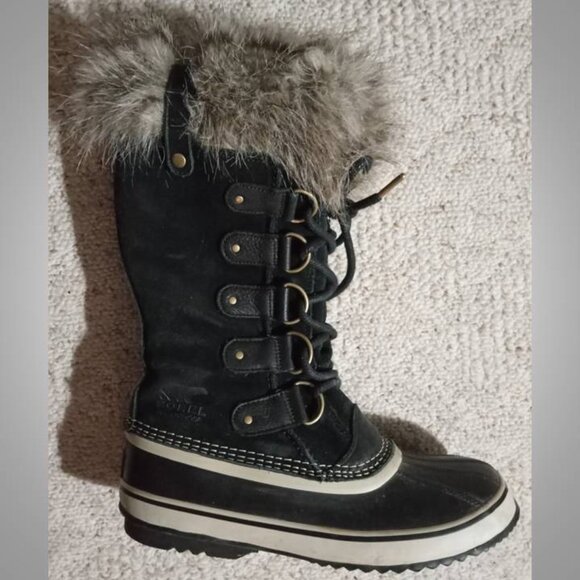 Sorel Joan of Arctic snow waterproof boots size 9.5 women's BLACK - Picture 4 of 12